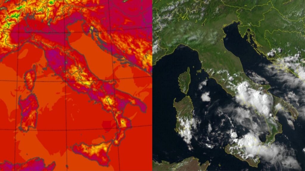 Temperature massime 18 giugno