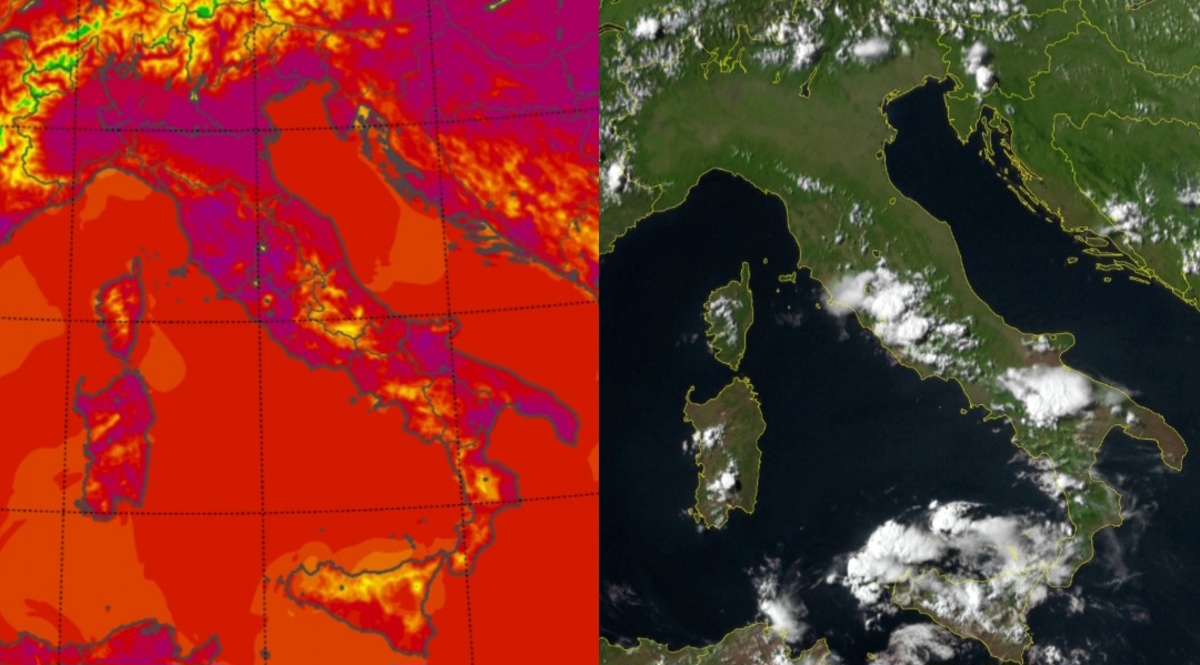 Meteo, le temperature massime di oggi: +36°C a Siena
