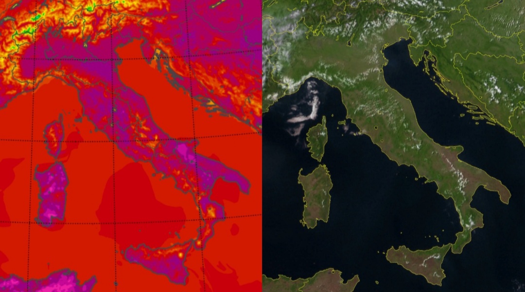 Meteo, le temperature massime di oggi: +38°C a Cagliari