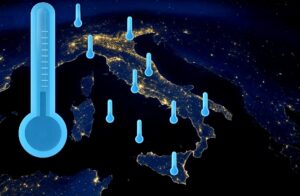 Temperature minime Italia 22 giugno