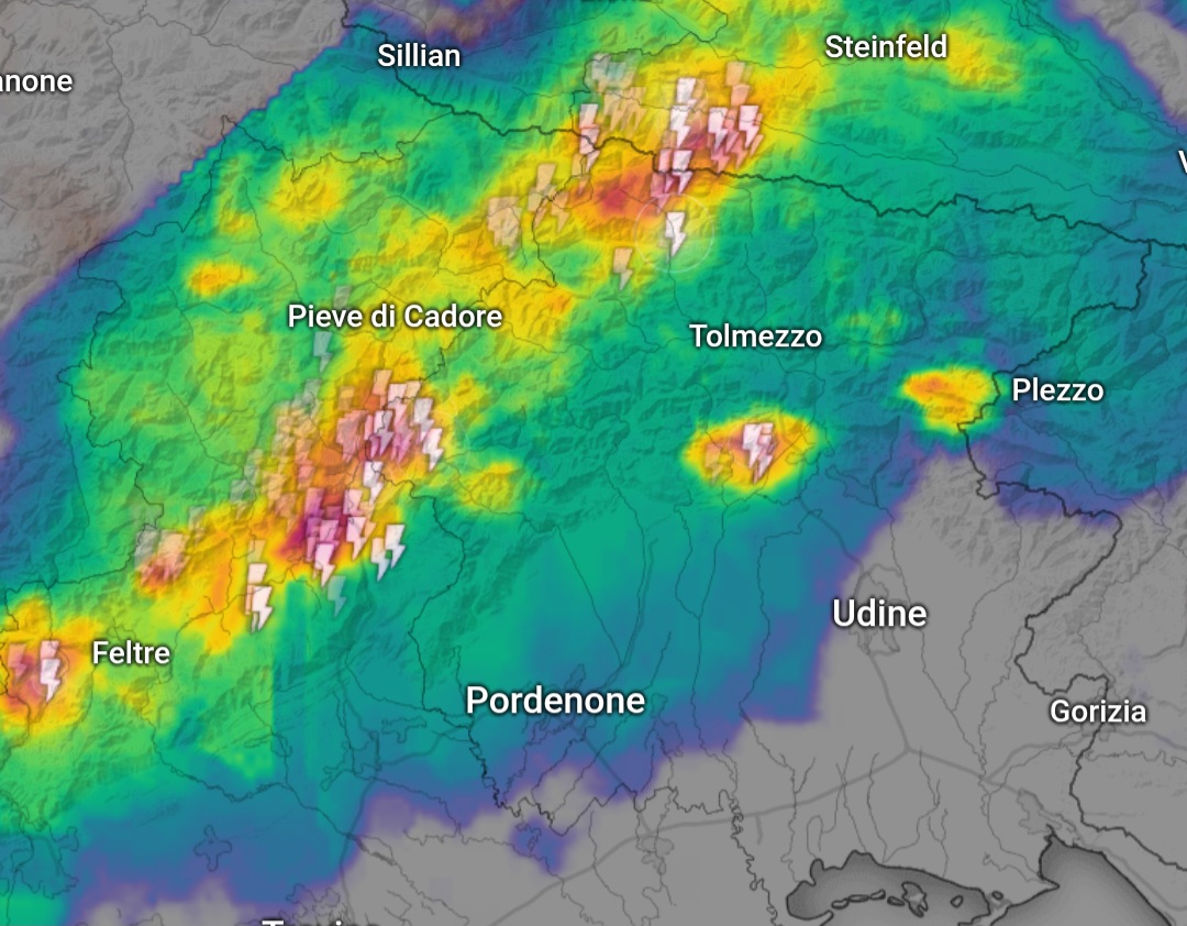 Temporali Nord Est