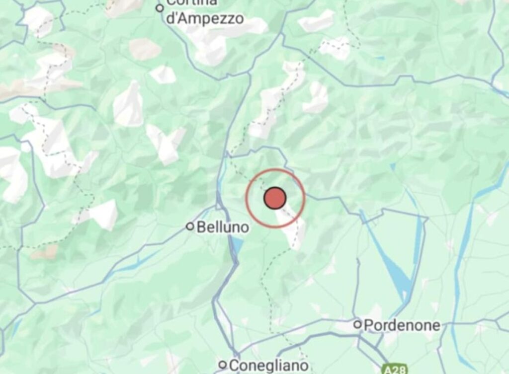 Terremoto Belluno