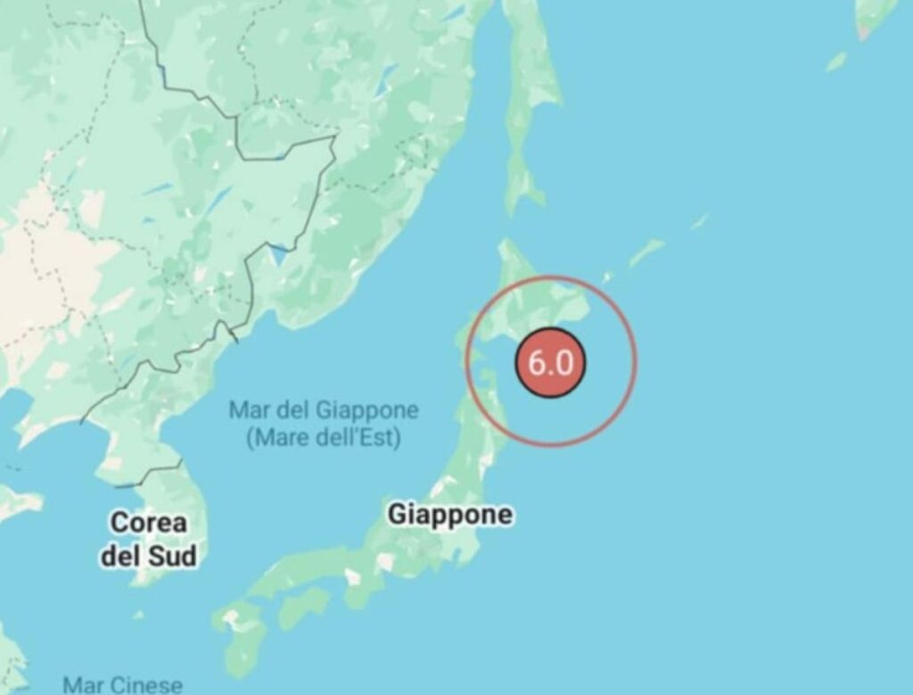 Terremoto Giappone