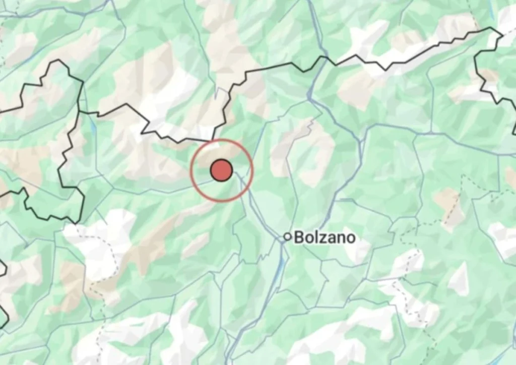 Terremoto Parcines