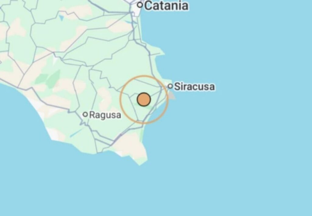 Terremoto Sicilia
