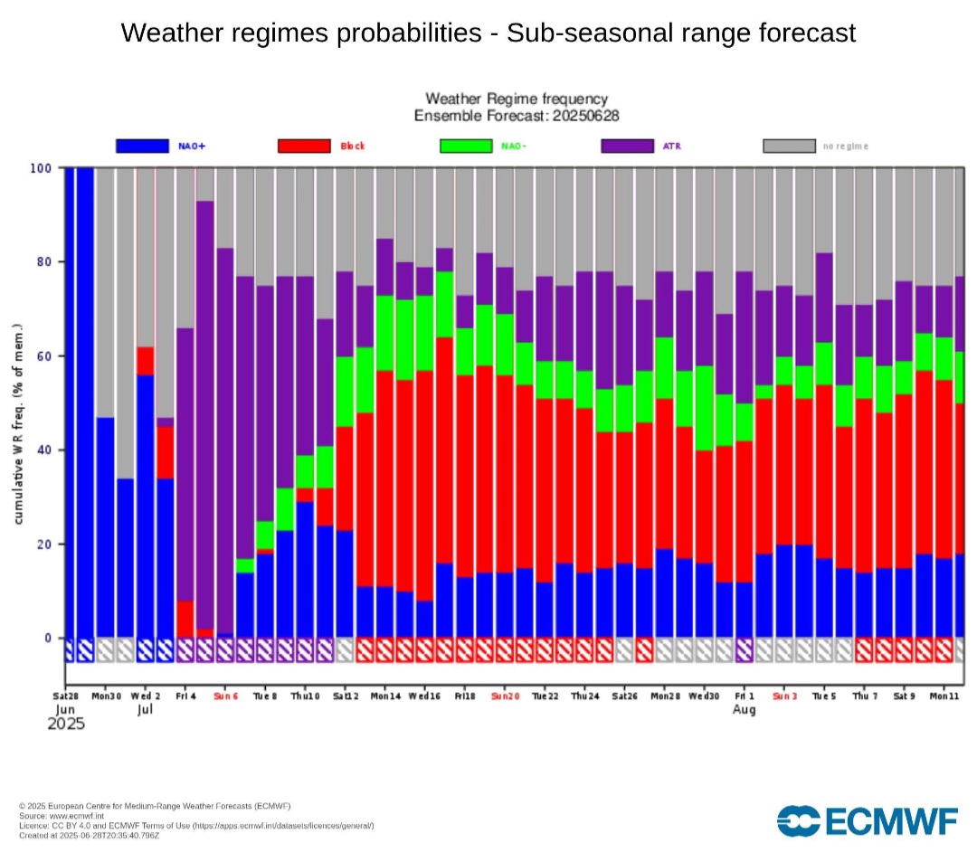 Weather regime ECMWF