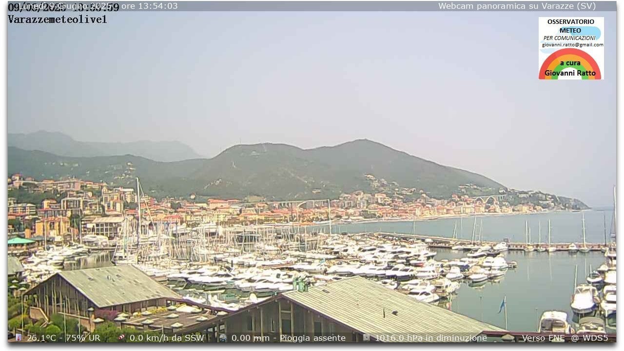 Webcam Varazze Liguria