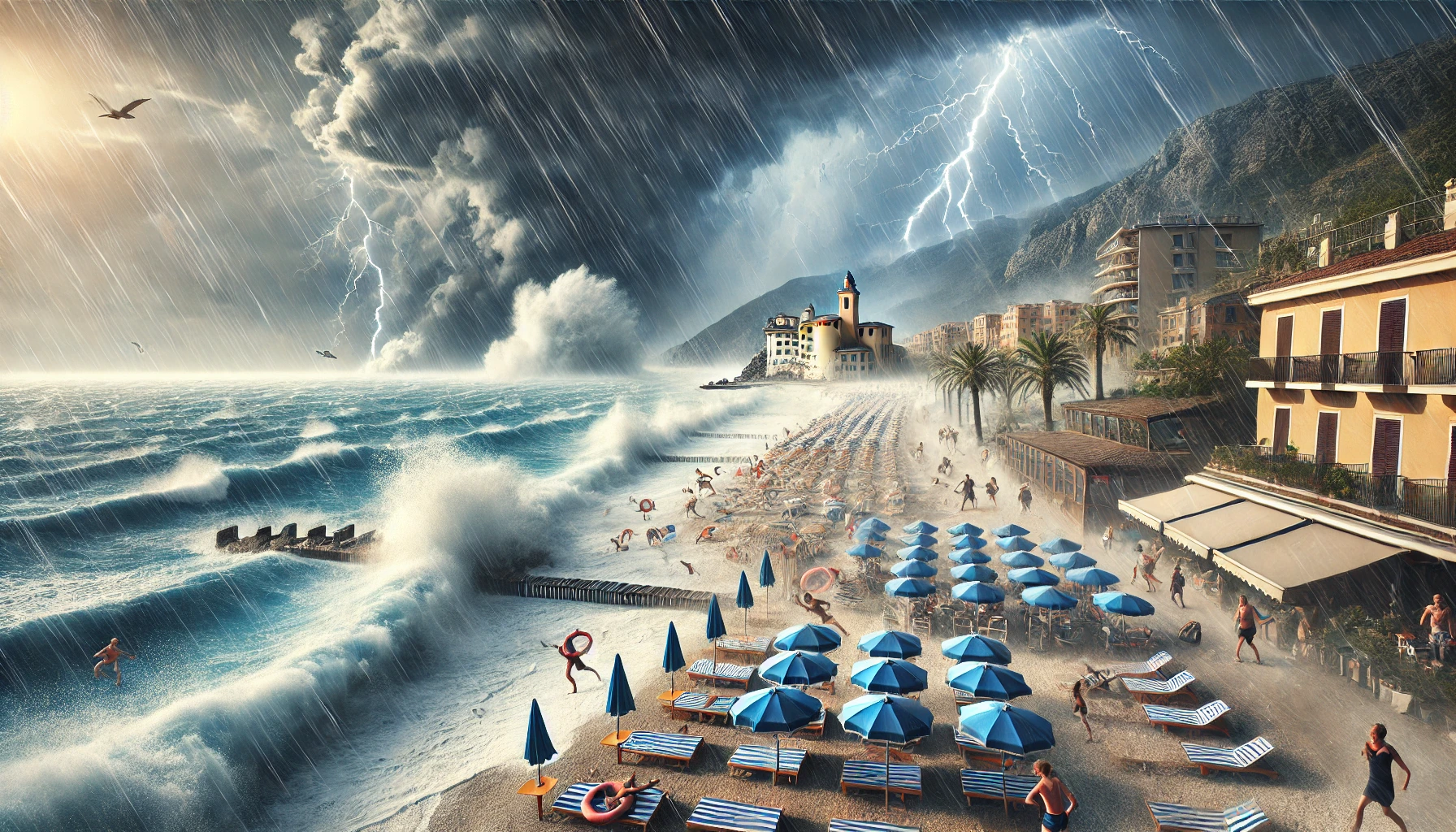 Il maltempo raggiunge anche il Sud: forti temporali anche domani. I bollettini meteo della Protezione Civile