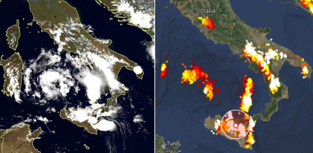 allerta meteo temporali sud 18 giugno 2025