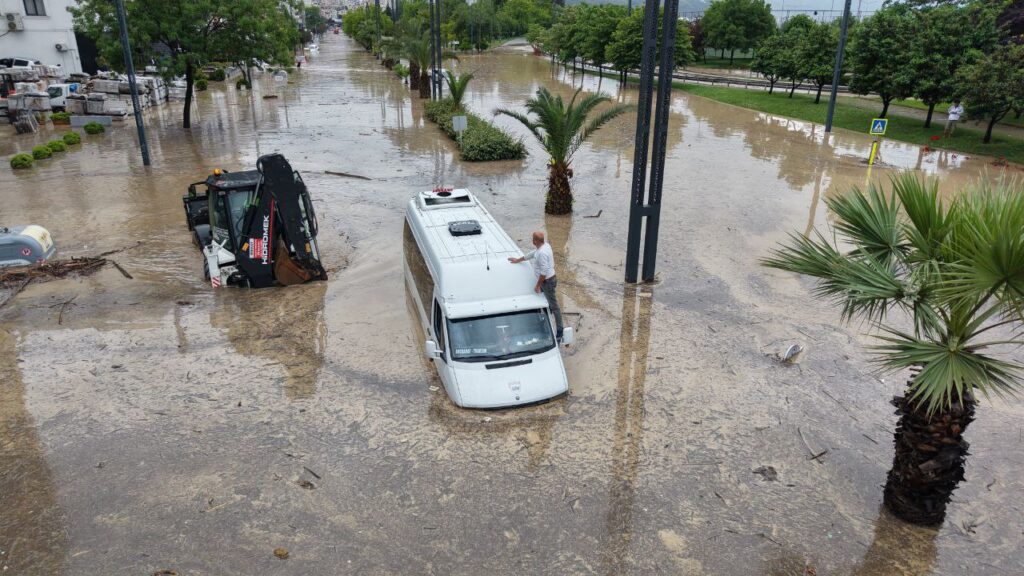 alluvione turchia trebisonda