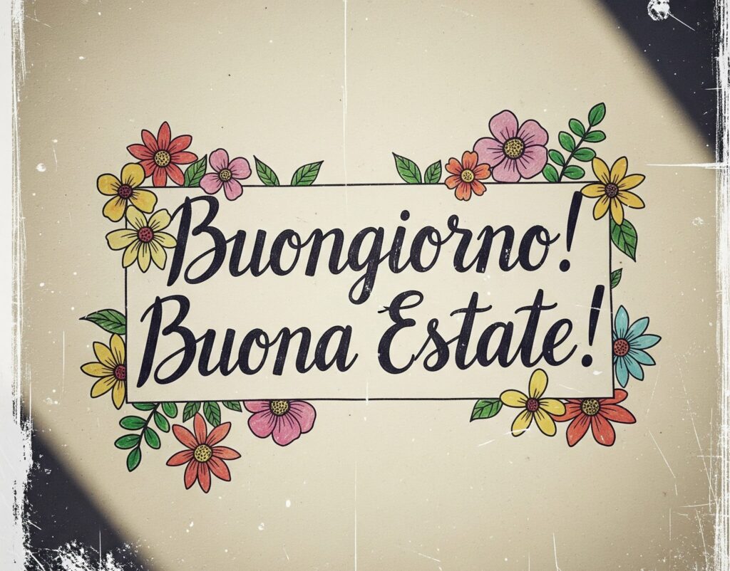 buongiorno buona estate 2025 immagini frasi belle originali nuove (1)
