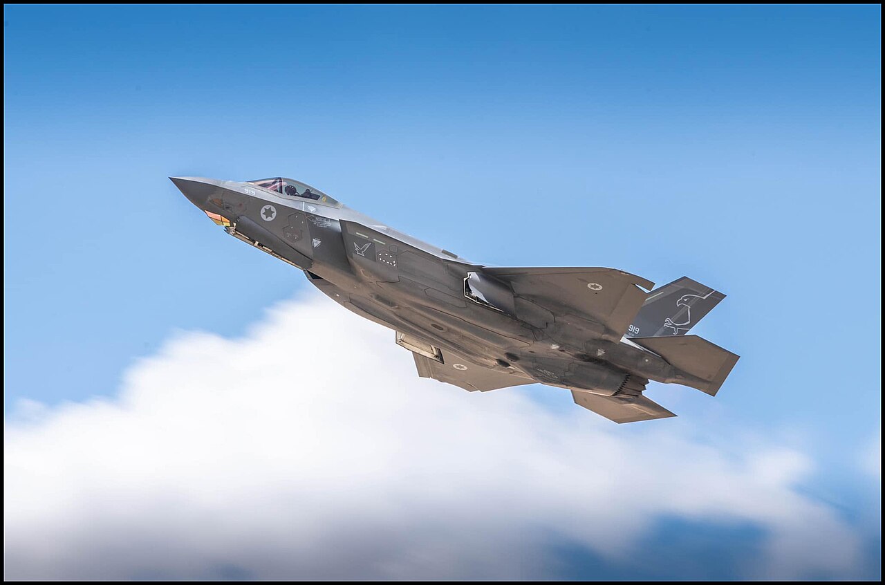 caccia F-35 dell'aeronautica militare israeliana