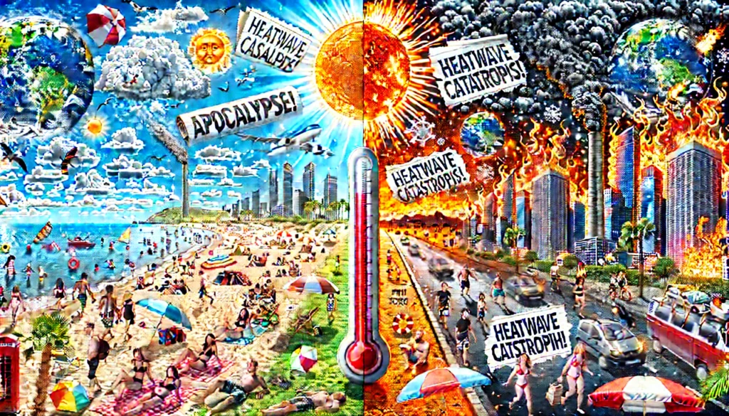 caldo catastrofisti climatici