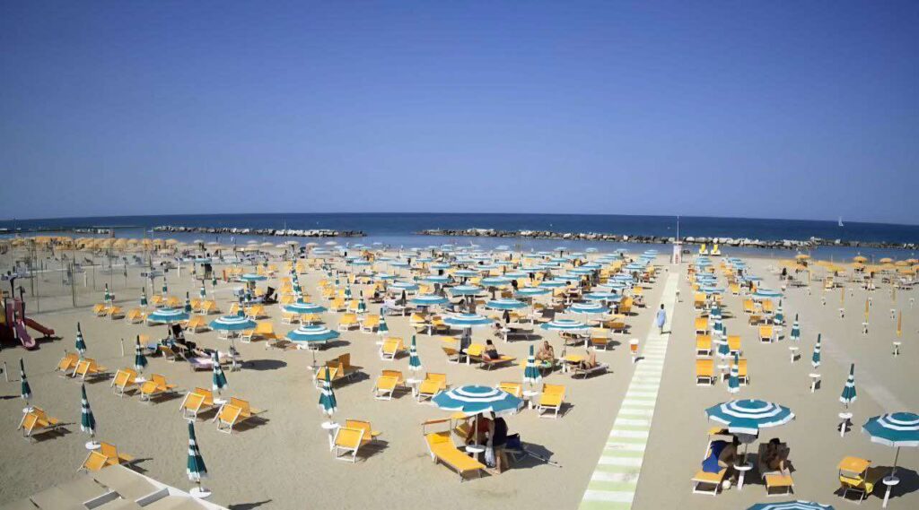 caldo romagna spiaggia sole estate