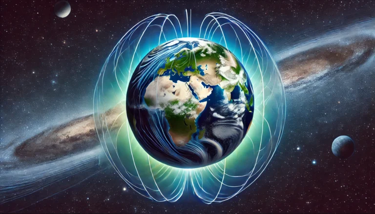 campo magnetico ossigeno terra