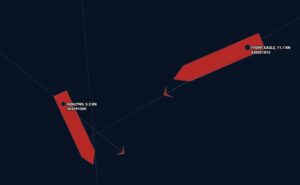 collisione navi mar arabico