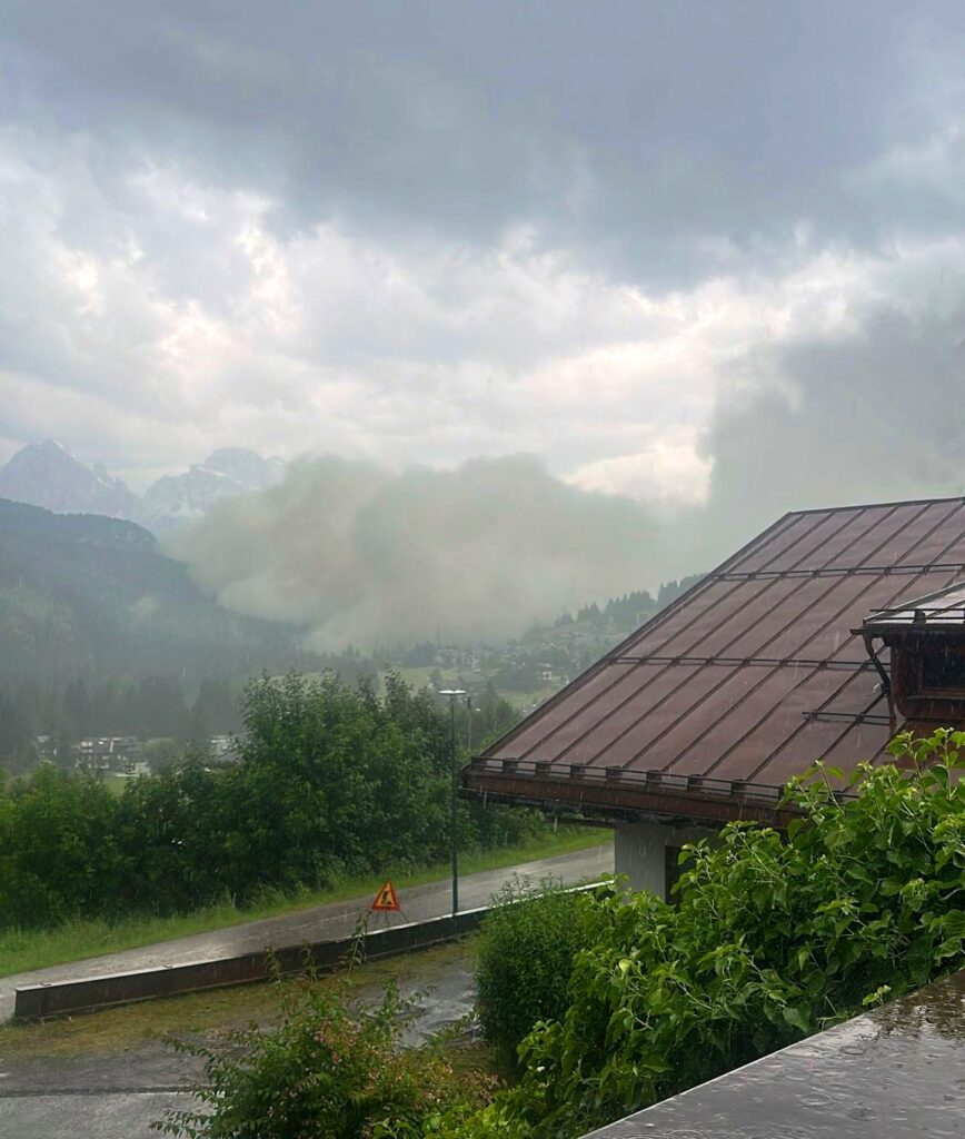 crollo dolomiti