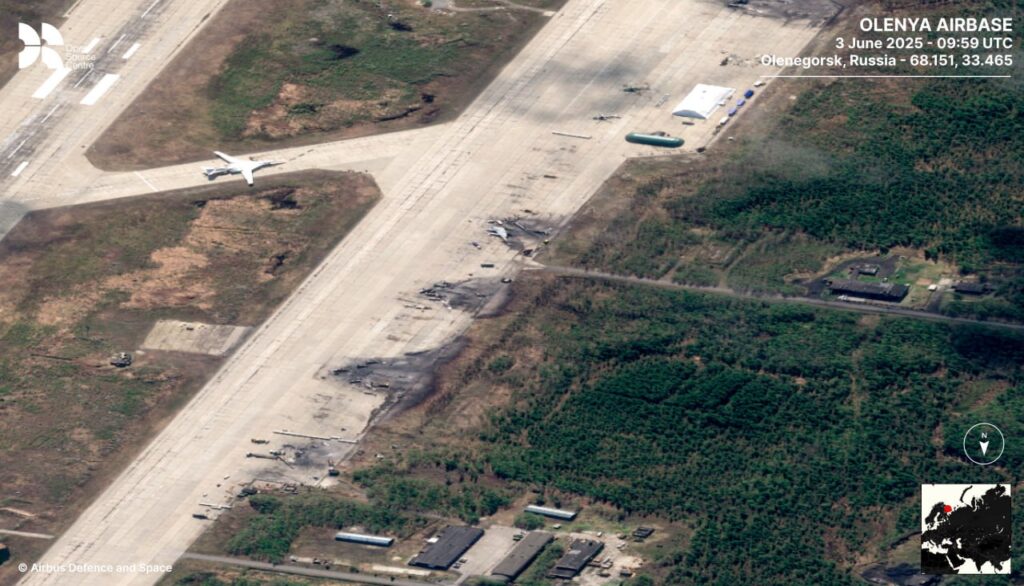 danni aeroporti russi droni ucraini
