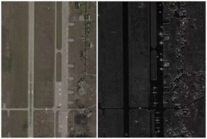 danni aeroporti russi droni ucraini
