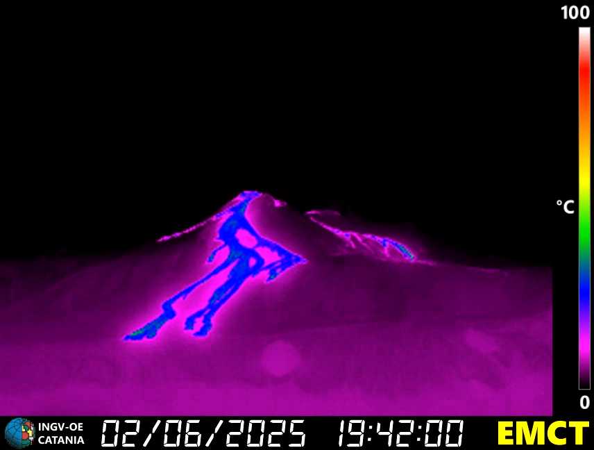 eruzione etna 2 giugno 2025