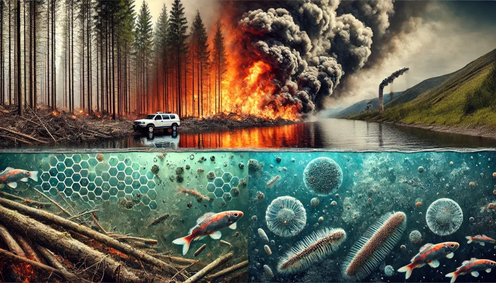 incendi ecosistemi acquatici