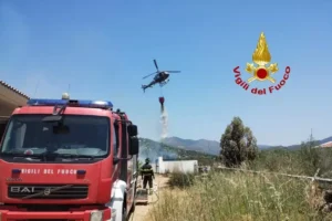 incendio Irgoli sardegna