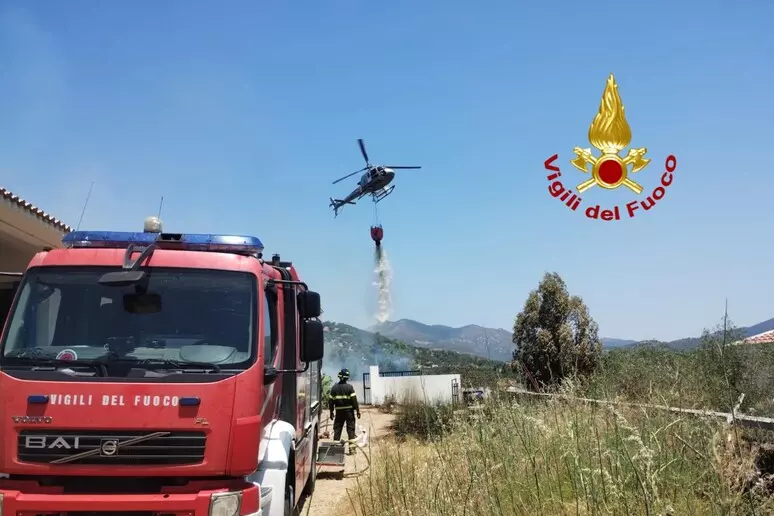 incendio Irgoli sardegna
