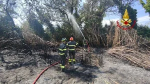 incendio Pieve a Nievole toscana