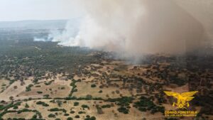 incendio dualchi sardegna