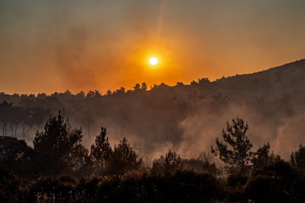 incendio grecia chios