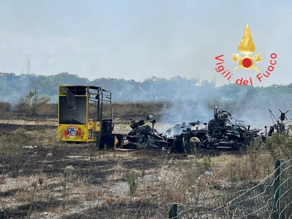 incendio maida calabria