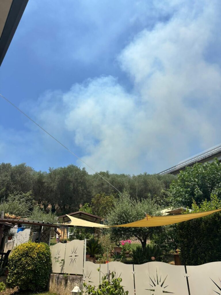 incendio massarosa toscana
