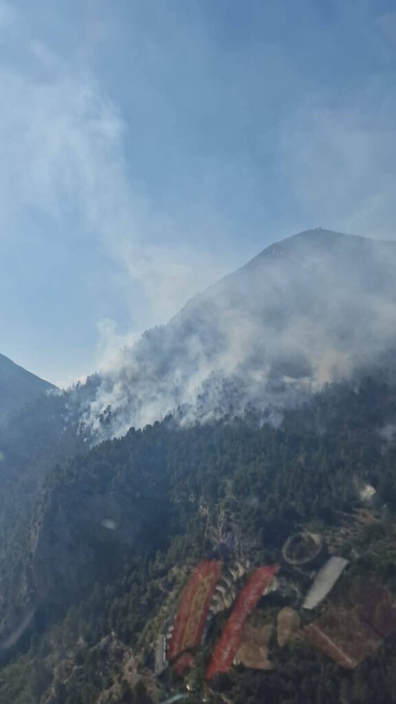 incendio raiano abruzzo