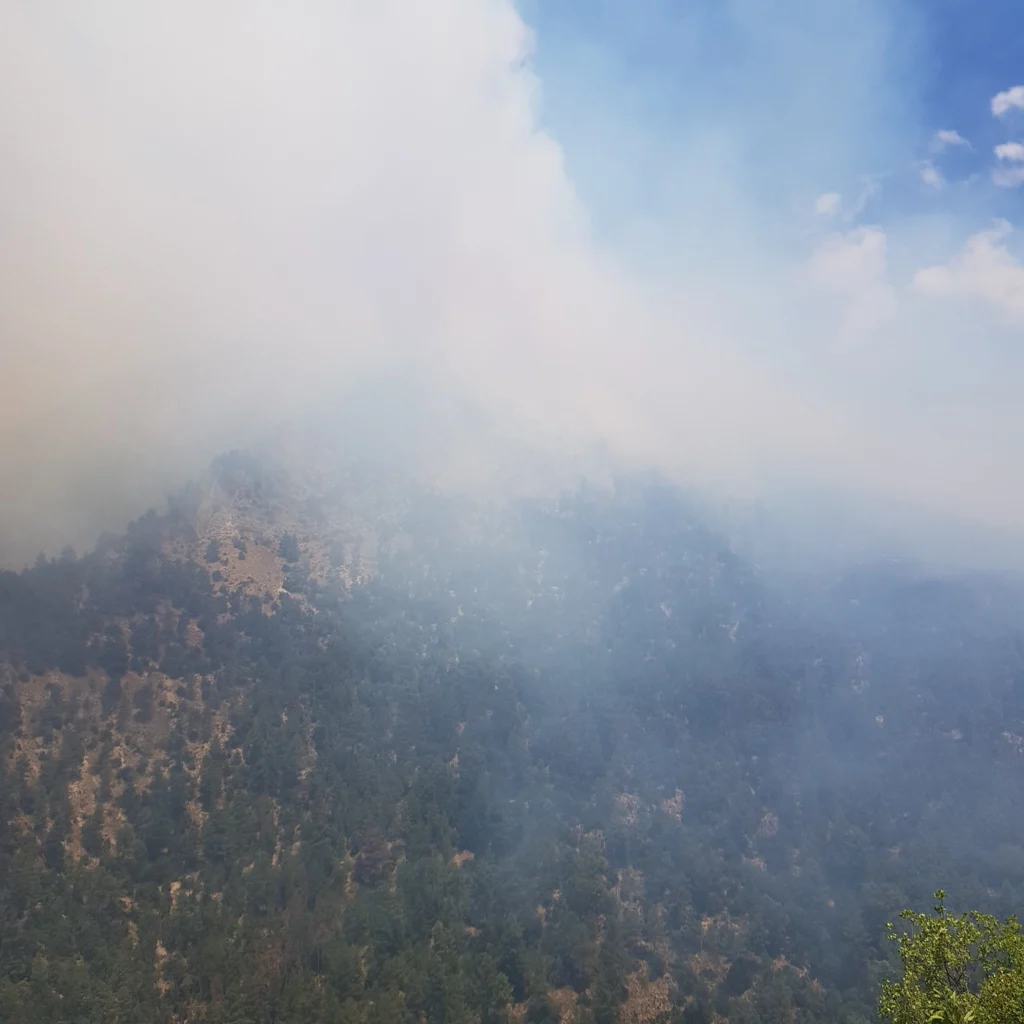 incendio raiano abruzzo