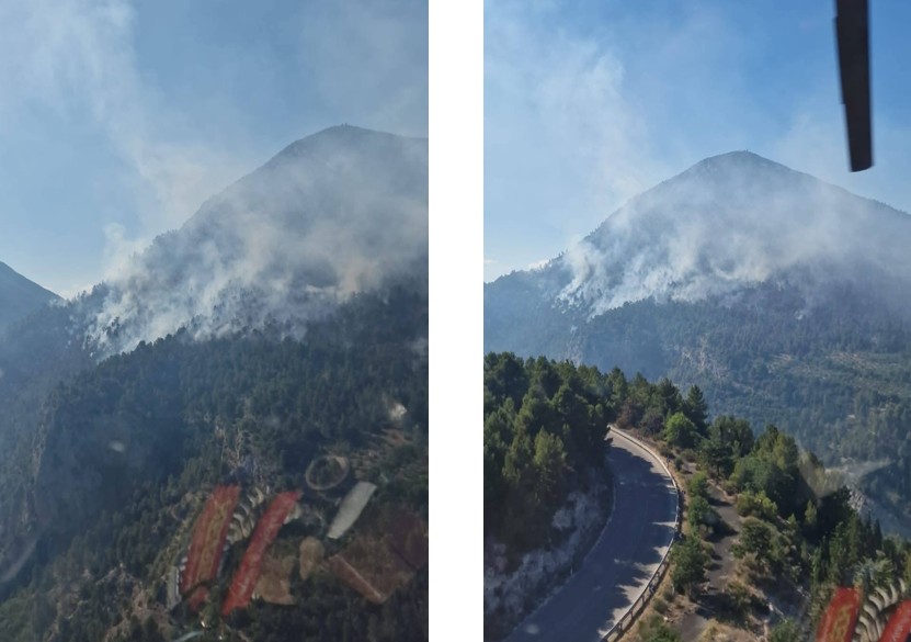 incendio raiano abruzzo