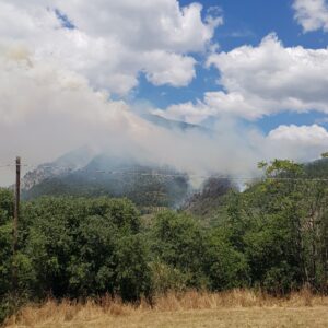 incendio raiano abruzzo