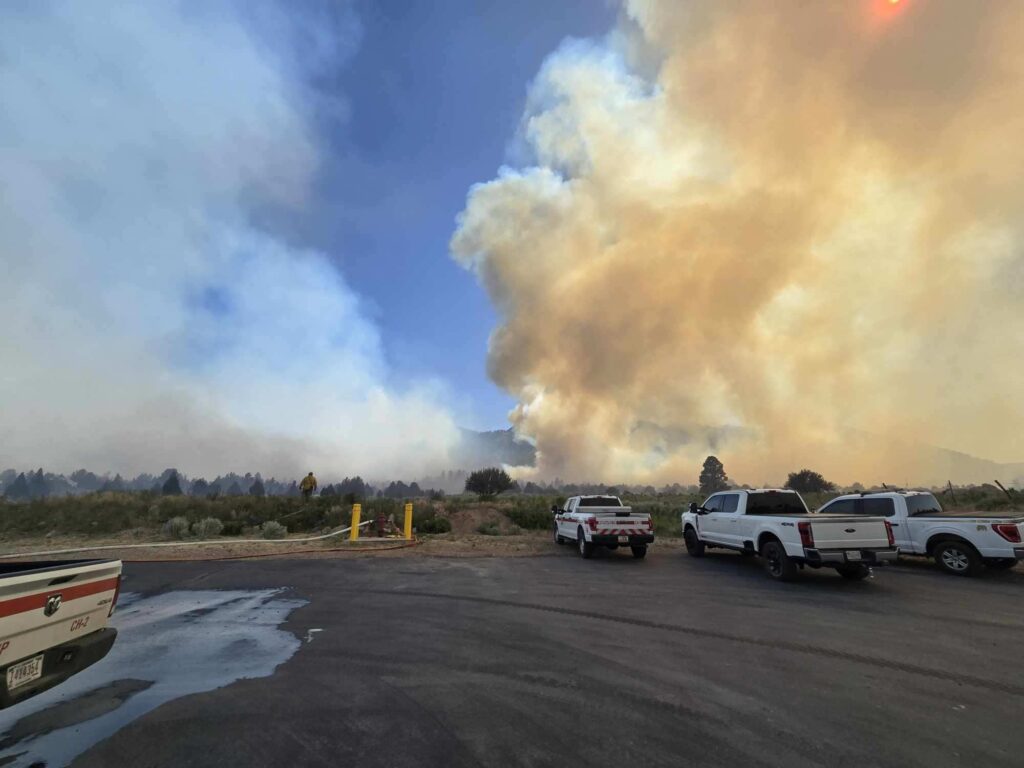 incendio utah usa