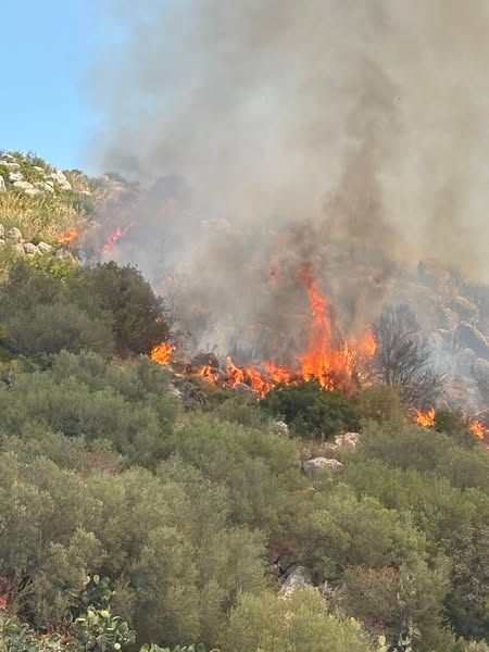 incendio valderice sicilia