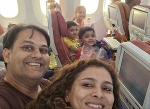 incidente aereo india ultimo selfie famiglia