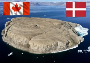 isola hans canada danimarca guerra whisky