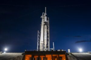 lancio spacex falcon 9 ax-4