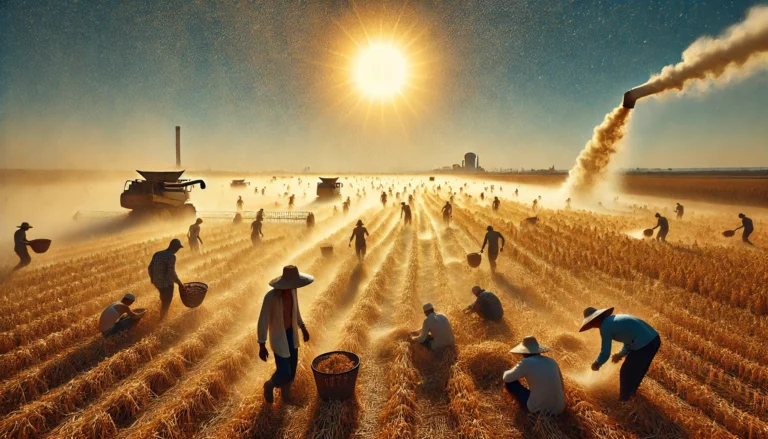 lavoro caldo sole