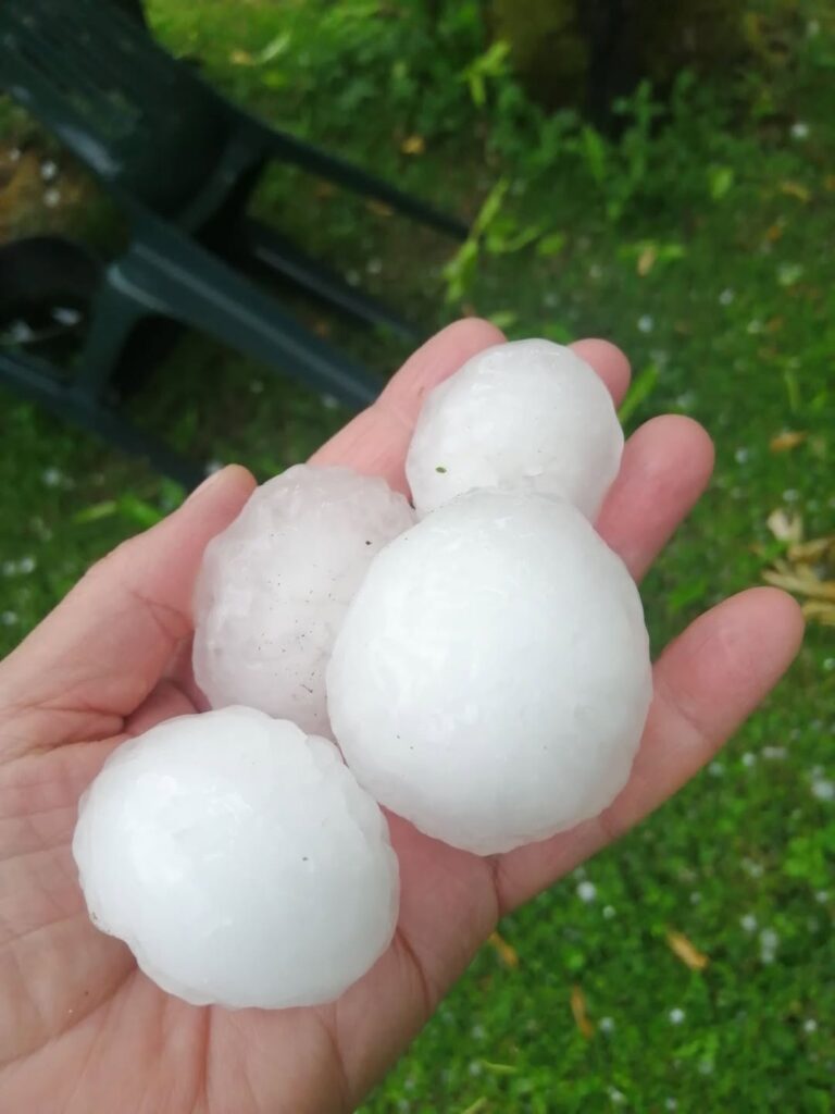 maltempo grandine Alfero emilia romagna