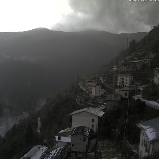 maltempo grandine Briga Alta piemonte