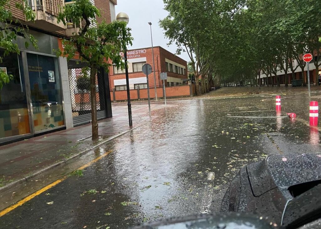 maltempo tempesta spagna la rioja