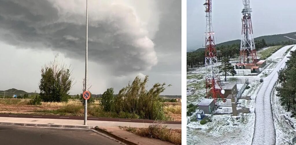 maltempo tempesta spagna la rioja