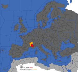 mappa delfinato