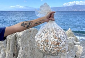 mozziconi mare castellaneta fumo spiaggia