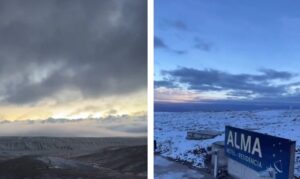 neve deserto atacama osservatorio alma