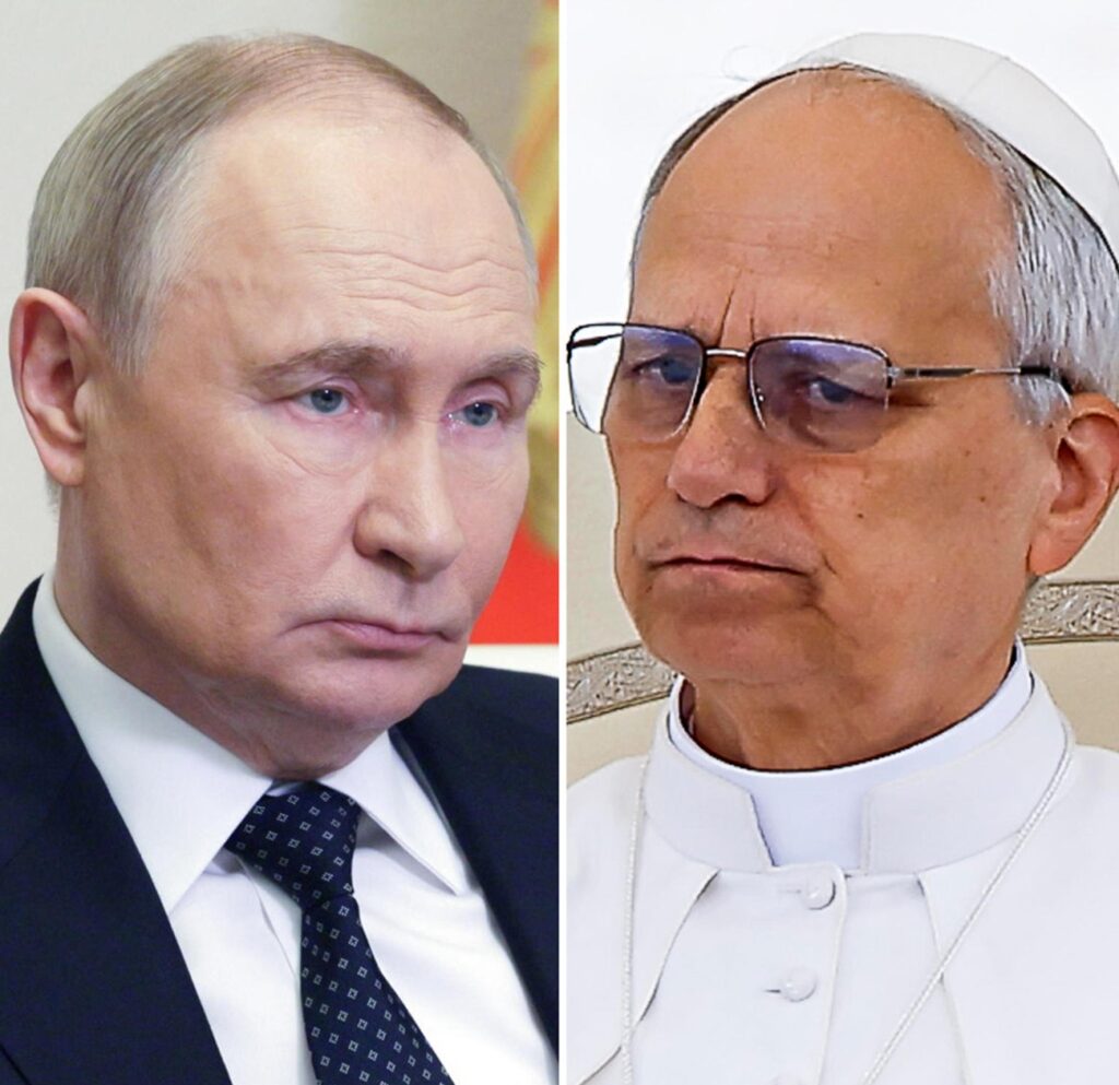 papa leone XIV putin